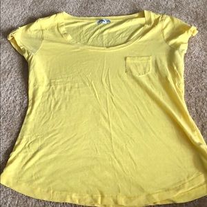 Yellow Pocket Tee